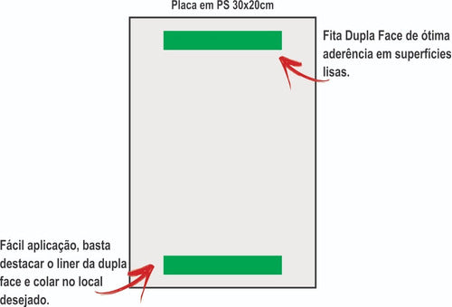 Placa Cuidado Cão Bravo Sinalização E Aviso 30x20cm Ps1mm